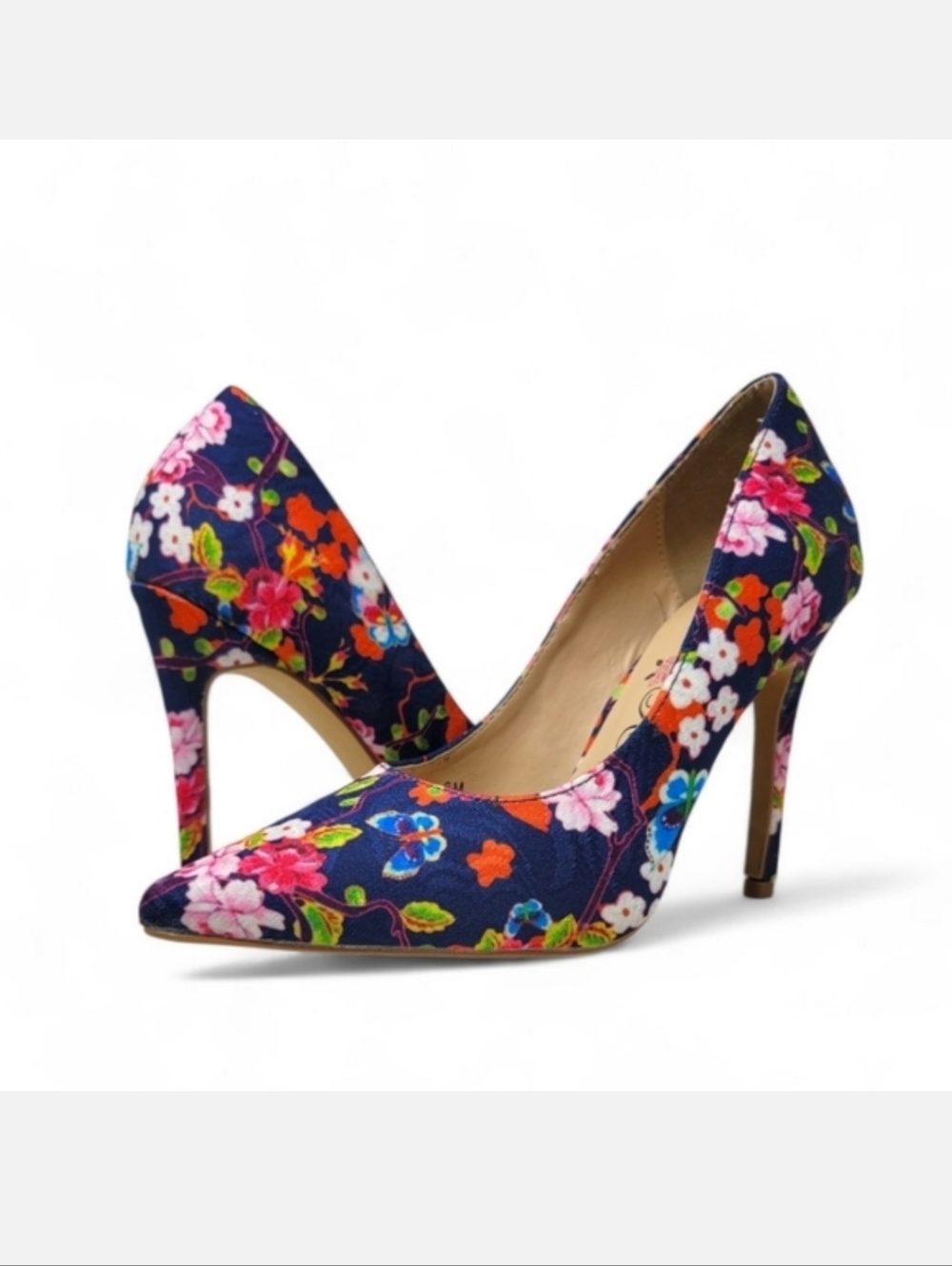Penny Loves Kenny Opus Floral Heels Size 6